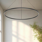 Kuzco Cerchio 60-in Brushed Gold Led Pendant
