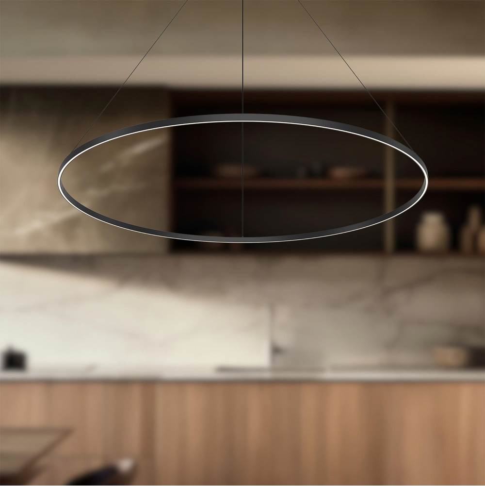 Kuzco Cerchio 72-in Brushed Gold Led Pendant