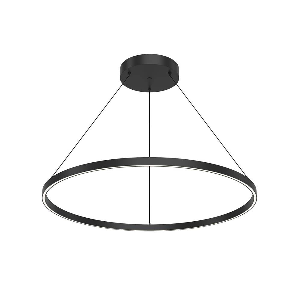 Kuzco PD87736-BK-UNV-010 Black Cerchio 36-in Black Led Pendant Image 1