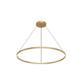 Kuzco PD87748-BG-UNV-010 Brushed Gold Cerchio 48-in Brushed Gold Led Pendant Image 1