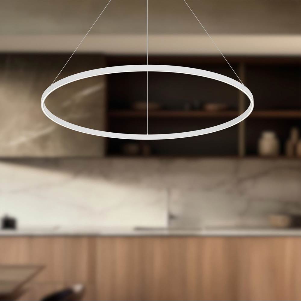 Kuzco Cerchio 48-in Brushed Gold Led Pendant