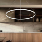 Kuzco Cerchio 48-in Brushed Gold Led Pendant