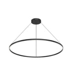 Kuzco PD87760-BK-UNV-010 Black Cerchio 60-in Black Led Pendant Image 1