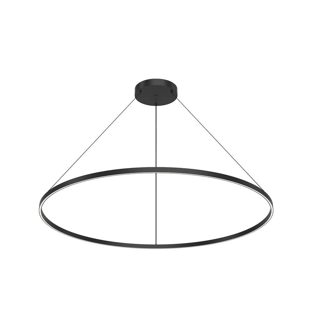 Kuzco PD87760-BK-UNV-010 Black Cerchio 60-in Black Led Pendant Image 1