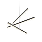 Kuzco Vega 45-in Black Led Chandeliers
