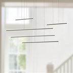 Kuzco MP14960-BK-UNV-010 Black Chute Motion 60-in Black Led Multi Pendant Image 2
