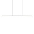 Kuzco Chute 47-in Black Led Linear Pendant