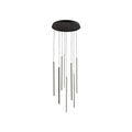 Kuzco MP14919-BK-UNV-010 Black Chute 8 Head Black Led Multi Pendant Image 1