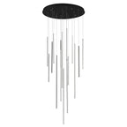 Kuzco MP14932-BK-UNV-010 Black Chute 16 Head Black Led Multi Pendant Image 1