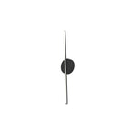 Kuzco WS14923-BK-UNV Black Chute 23-in Black Led Wall Sconce Image 1