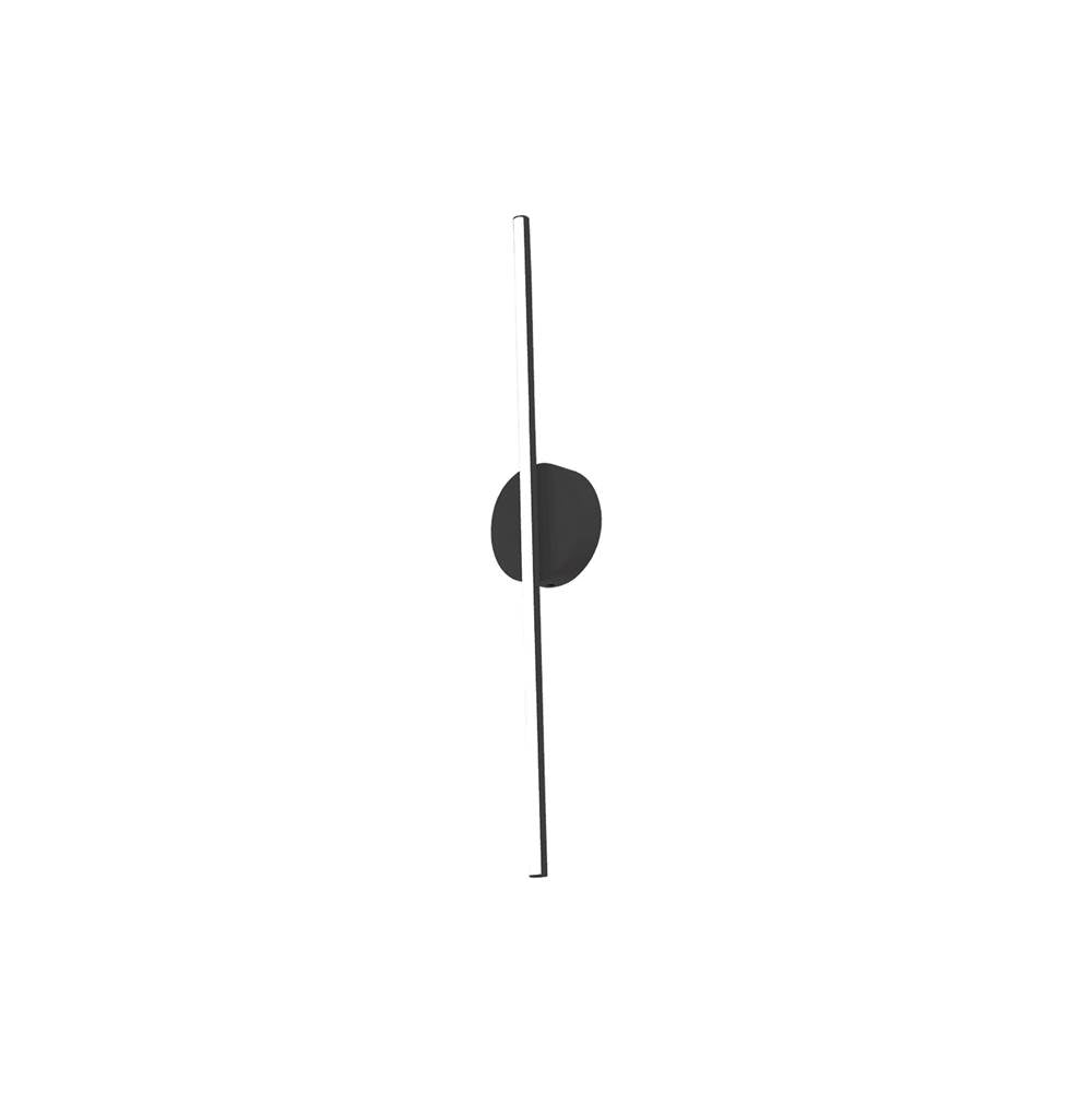 Kuzco WS14935-BK-UNV Black Chute 35-in Black Led Wall Sconce Image 1