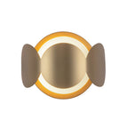 Kuzco WS59810-BG/OP Brushed Gold,Opal Glass Ciel 10-in Brushed Gold/opal Glass Socket Wall Sconce Image 1
