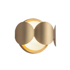 Kuzco WS59810-BG/OP Brushed Gold,Opal Glass Ciel 10-in Brushed Gold/opal Glass Socket Wall Sconce Image 4