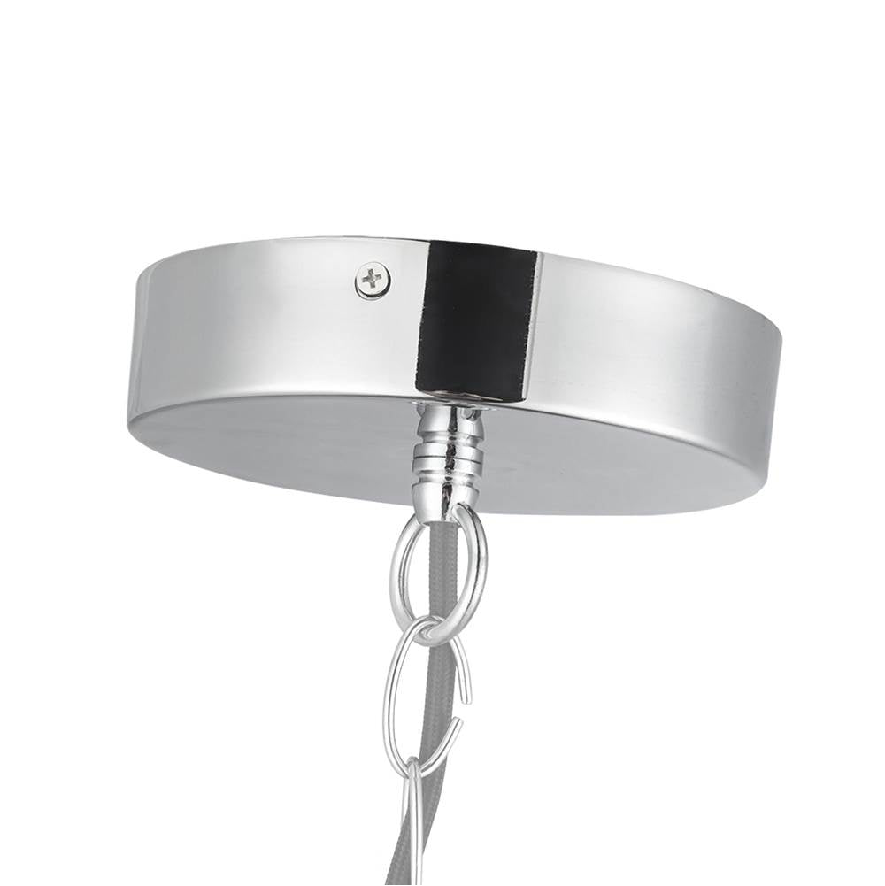 Kuzco CH77916-CH/OP-UNV Chrome,Opal Glass Cleo 16-in Chrome/opal Glass Led Chandelier Image 2