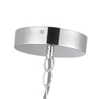 Kuzco CH77916-CH/OP-UNV Chrome,Opal Glass Cleo 16-in Chrome/opal Glass Led Chandelier Image 2