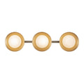 Kuzco VL77923-BG/OP Brushed Gold,Opal Glass Cleo 23-in Brushed Gold/opal Glass Led Vanity Light Image 1