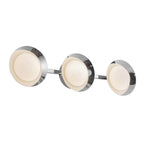 Kuzco Cleo 23-in Brushed Gold/opal Glass Led Vanity Light