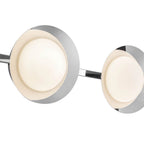 Kuzco VL77923-CH/OP Chrome,Opal Glass Cleo 23-in Chrome/opal Glass Led Vanity Light Image 3