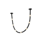 Kuzco PD39307-BK/OP-UNV-RT Black,Opal Glass Corda 7-ft Black/opal Glass Led Pendant Image 3