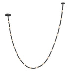 Kuzco PD39317-BK/OP-UNV-010 Black,Opal Glass Corda 17-ft Black/opal Glass Led Pendant Image 3