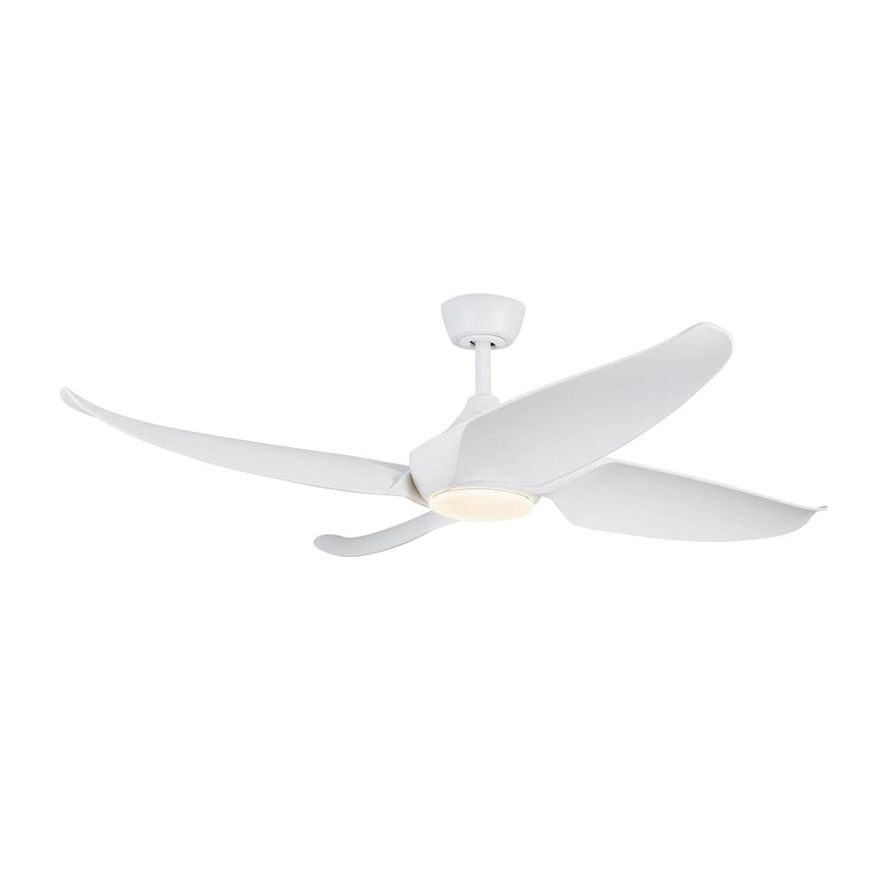 Kuzco Coronado 56-in Matte Black Led Ceiling Fan