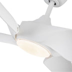Kuzco CF90955-WH Matte White Coronado 56-in Matte White Led Ceiling Fan Image 6
