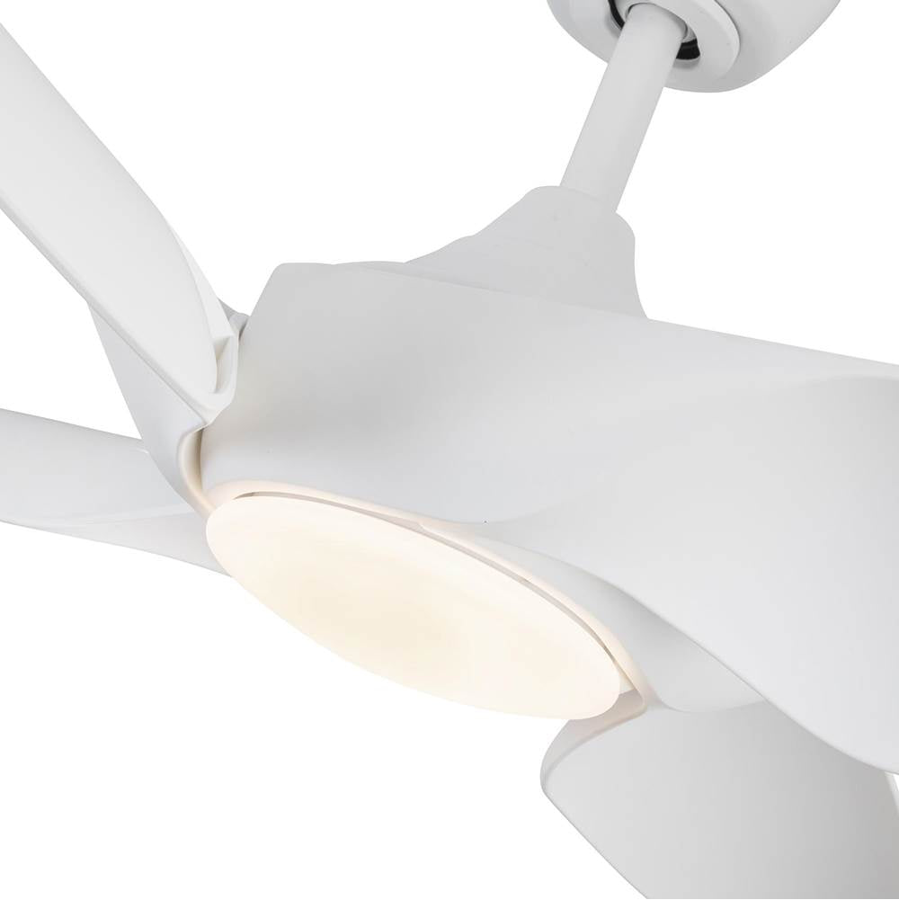Kuzco CF90955-WH Matte White Coronado 56-in Matte White Led Ceiling Fan Image 6