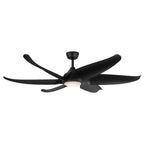 Kuzco CF90960-MB Matte Black Coronado 60-in Matte Black Led Ceiling Fan Image 1
