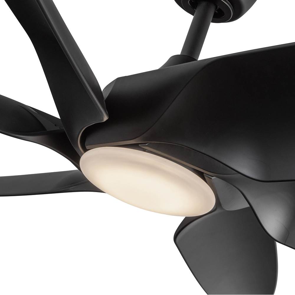 Kuzco CF90960-MB Matte Black Coronado 60-in Matte Black Led Ceiling Fan Image 6