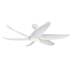 Kuzco CF90960-WH Matte White Coronado 60-in Matte White Led Ceiling Fan Image 8