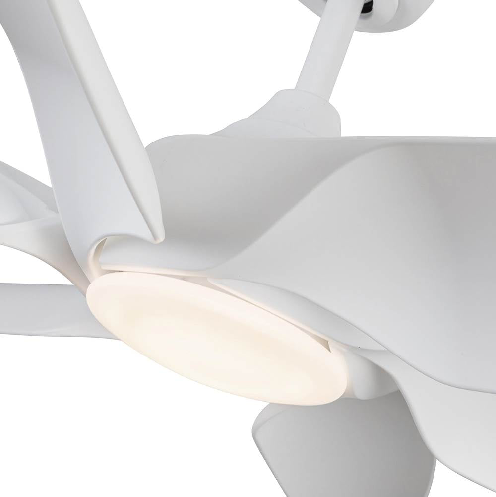 Kuzco CF90960-WH Matte White Coronado 60-in Matte White Led Ceiling Fan Image 7