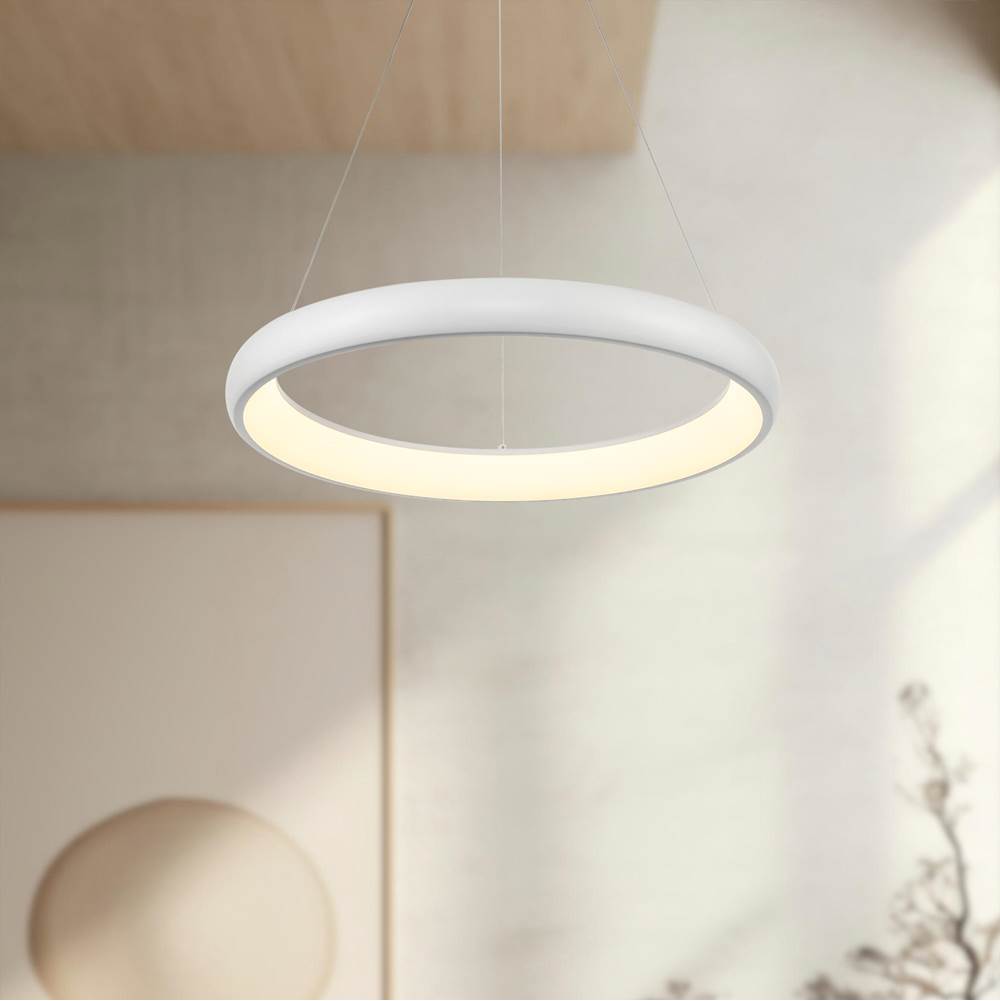 Kuzco Cortana 24-in Black Led Pendant