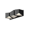 Kuzco Cubix 18-in Black/white Led Vanity