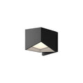 Kuzco Cubix 5-in Black/white Led Wall Sconce