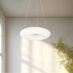 Kuzco Cumulus 12-in White Led Pendant