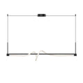 Kuzco Cursive 54-in Black Led Linear Pendant