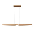 Kuzco LP21647-BW-UNV Beech Wood Dakota 42-in Beech Wood Led Linear Pendant Image 1
