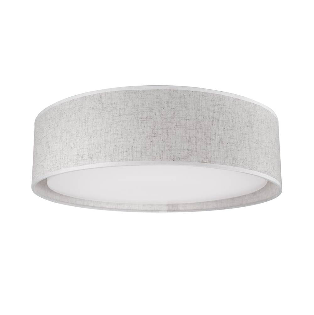 Kuzco Dalton 16-in Beige Led Flush Mount