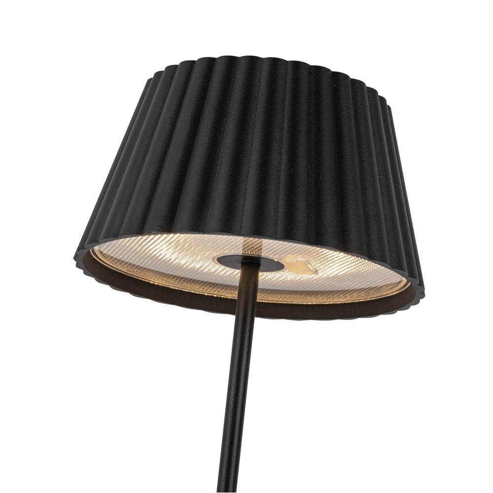 Kuzco TL65614-BK Black Dario 5-in Black Led Table Lamp Image 3