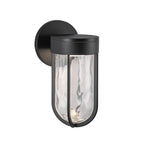 Kuzco EW17627-BK Black Davy 11-in Black Led Exterior Wall Sconce Image 4