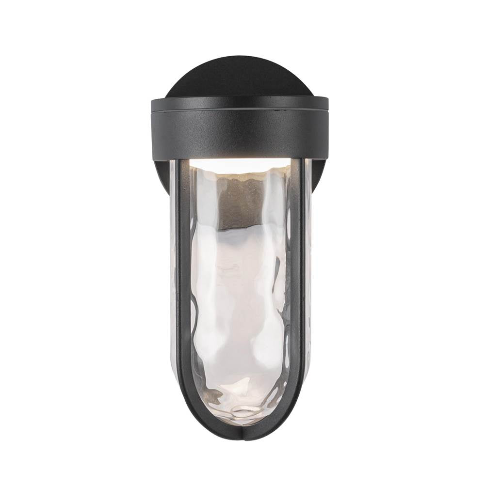 Kuzco EW17627-BK Black Davy 11-in Black Led Exterior Wall Sconce Image 3