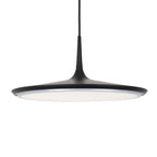 Kuzco PD46216-BK-UNV Black Disc 16-in Black Led Pendant Image 1