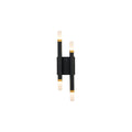 Kuzco WS19705-BK-UNV Black Draven 5-in Black Led Wall Sconce Image 1