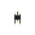 Kuzco WS19707-BK-UNV Black Draven 7-in Black Led Wall Sconce Image 1