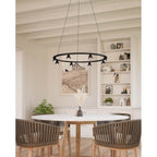 Kuzco Dune 33-in Black Led Chandeliers