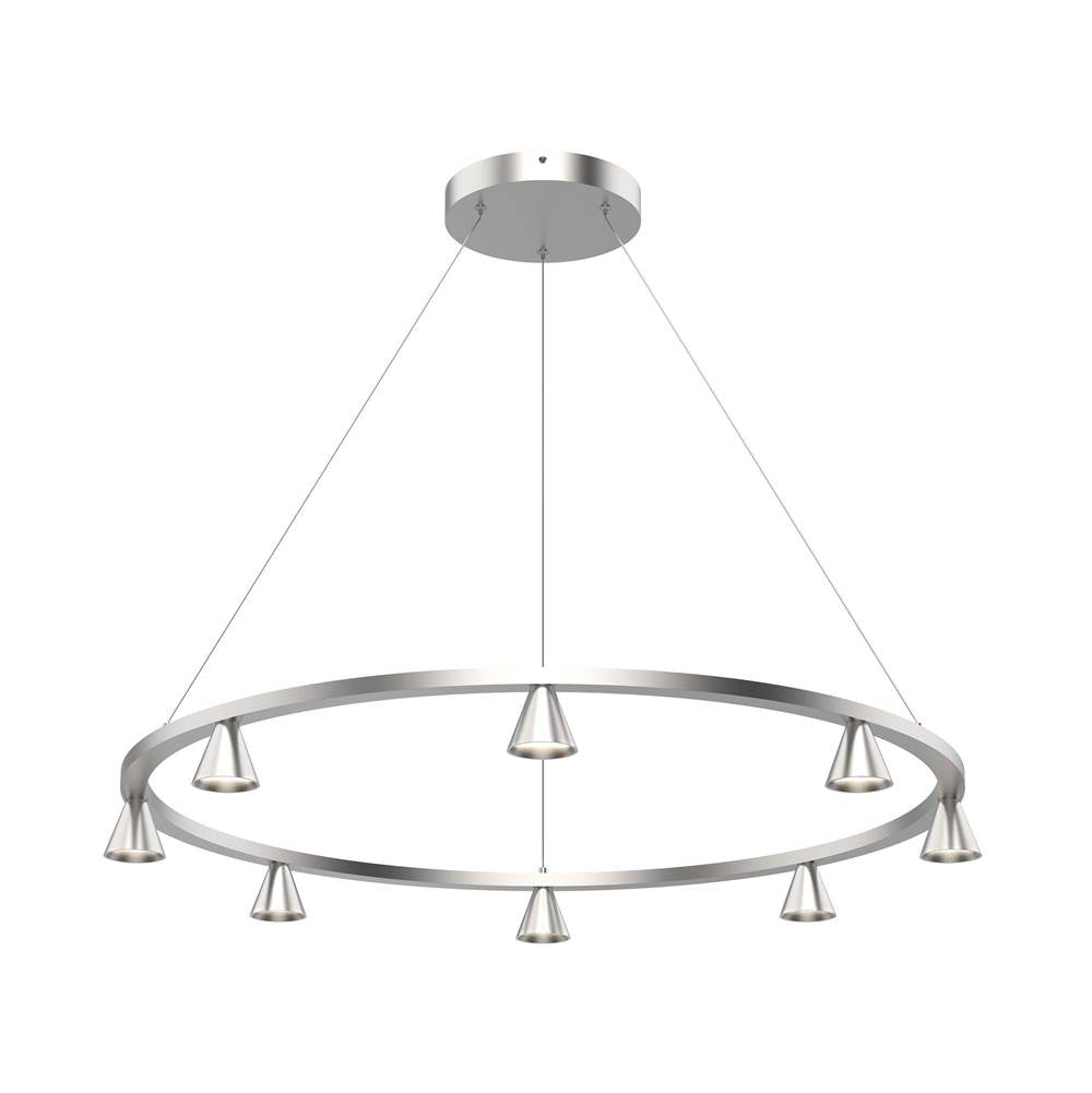 Kuzco Dune 33-in Black Led Chandeliers