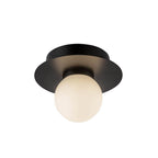 Kuzco Elixir 6-in Brushed Gold Led Flush Mount