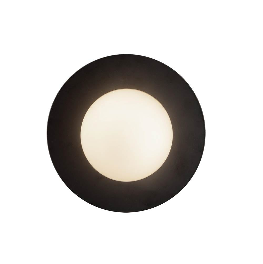 Kuzco FM15506-BK-UNV Black Elixir 6-in Black Led Flush Mount Image 4