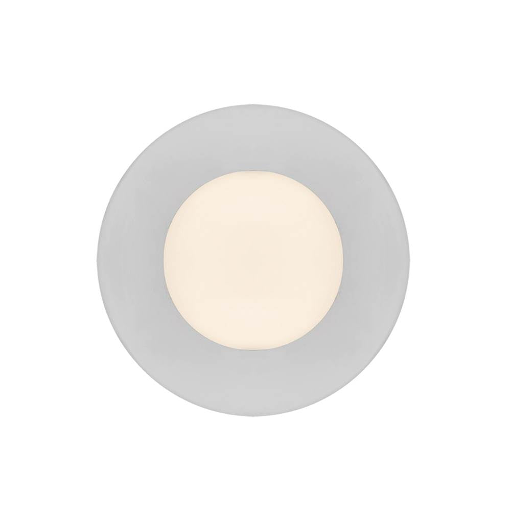 Kuzco FM15506-CH-UNV Chrome Elixir 6-in Chrome Led Flush Mount Image 4