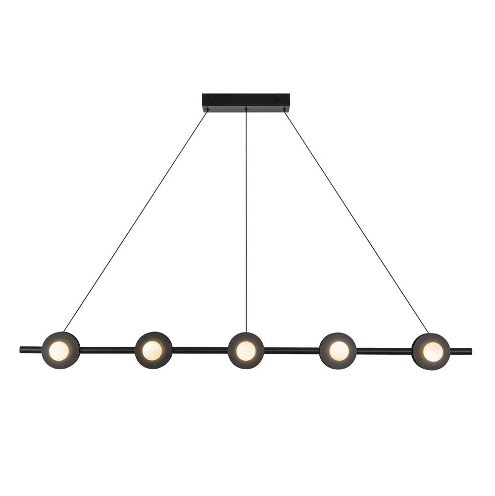 Kuzco Elixir 48-in Brushed Gold Led Linear Pendant